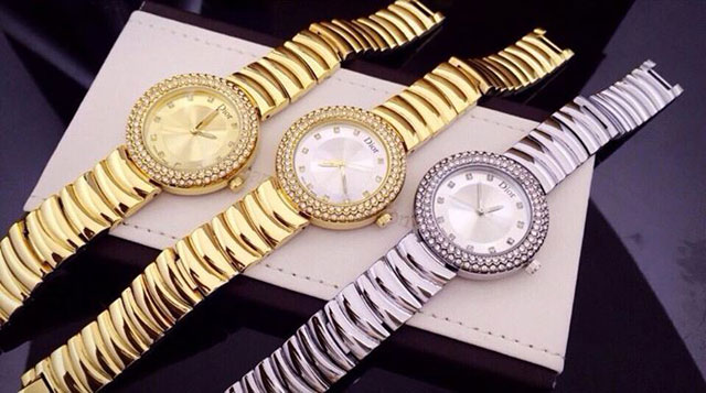 Đồng Hồ Dior Đính Hạt Mẫu Mới - DR09