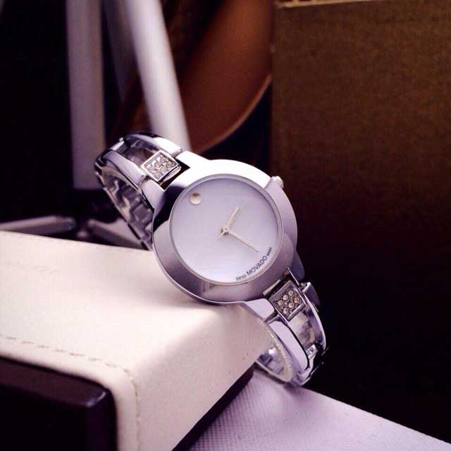 Đồng Hồ Movado Nữ Thiết Kế Đơn Giản