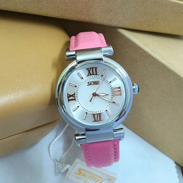 Đồng Hồ Skmei Dây Da Thời Trang - SKM3