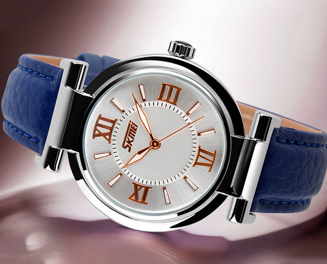 Đồng Hồ Skmei Dây Da Thời Trang - SKM3