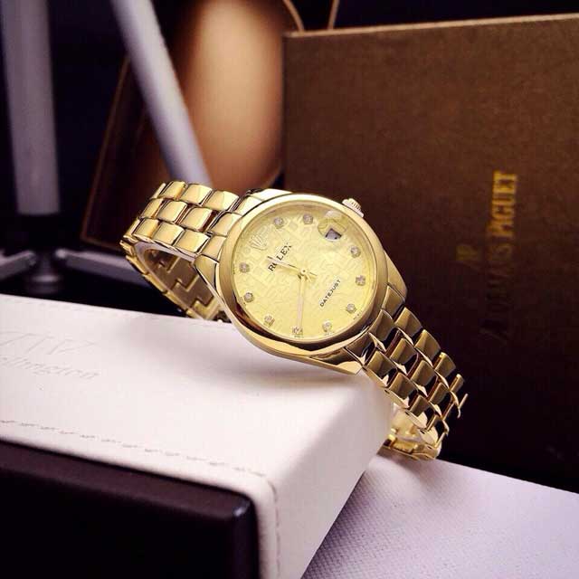 Đồng Hồ Rolex Vân Cá Tính Cho Bạn Nữ RLN14