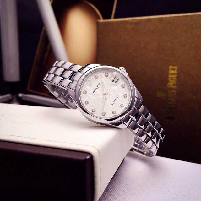 Đồng Hồ Rolex Vân Cá Tính Cho Bạn Nữ RLN14