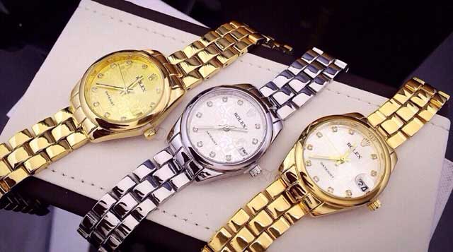 Đồng Hồ Rolex Vân Cá Tính Cho Bạn Nữ RLN14