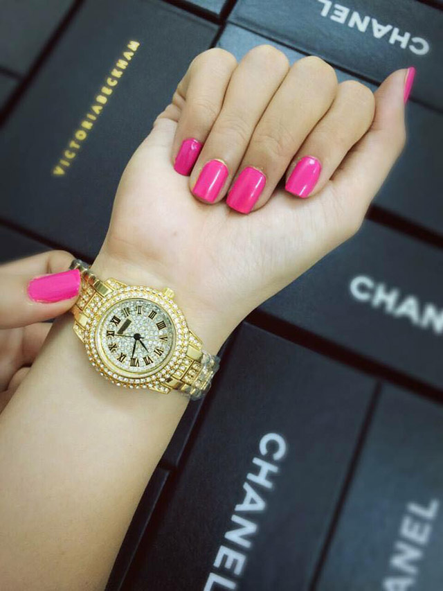 Đồng hồ Chopard đính hạt cực xinh