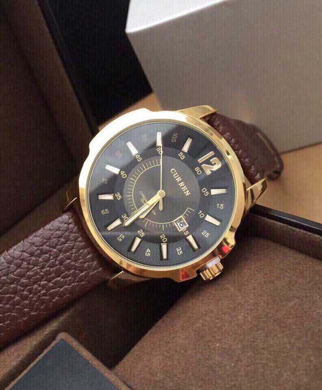 Đồng Hồ Nam Dây Da Curren Chính Hãng
