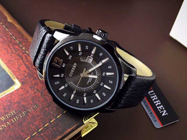 Đồng Hồ Nam Dây Da Curren Chính Hãng