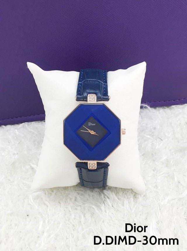 Đồng Hồ Dior Dây Da Qúy Phái, Sang Trọng