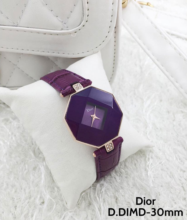 Đồng Hồ Dior Dây Da Qúy Phái, Sang Trọng