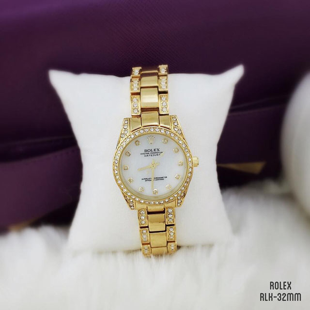 Đồng hồ Rolex Nữ đính đá sang trọng 