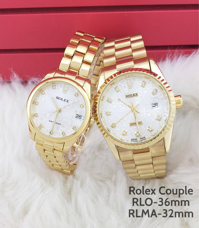 Đồng Hồ Cặp Rolex Sang Trọng Cho Cặp Đôi